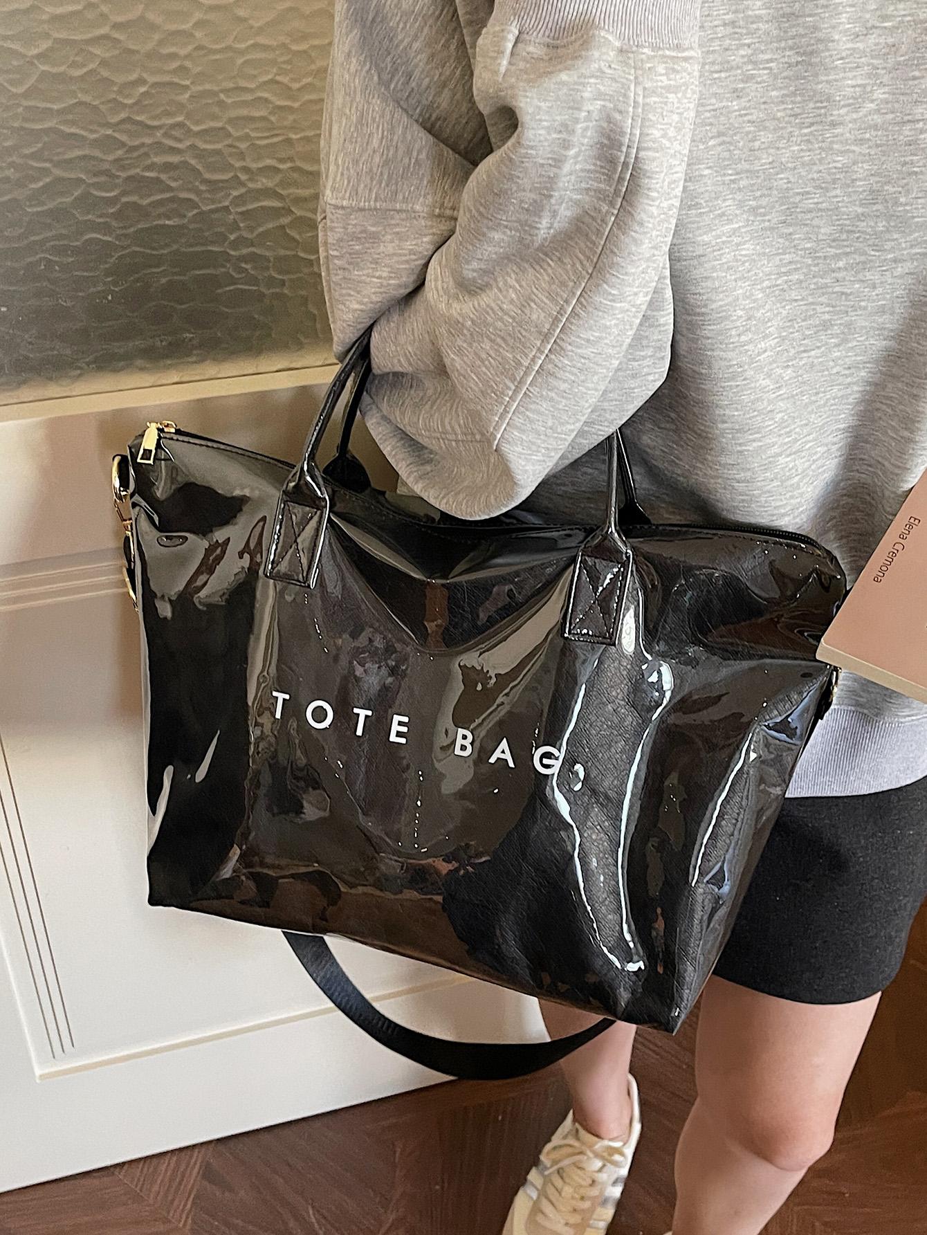 Large-Capacity Tote Bag for Women, Casual Versatile High-quality Daily Commuter Tote, Fashionable Shopping Bag, Leopard Print Tote Bag