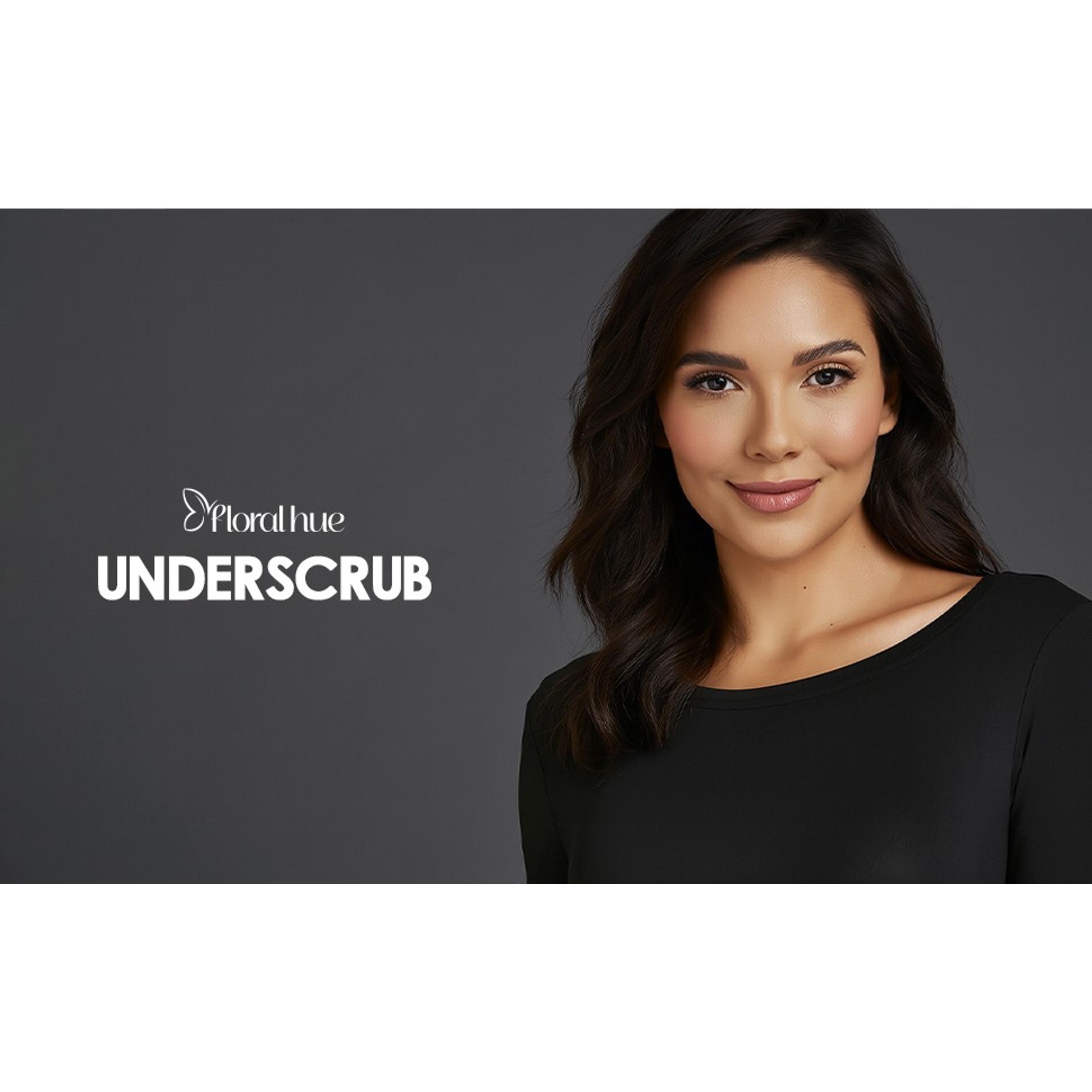 3 Pack Women's Long Sleeve Underscrub Crew Neck Comfort Tee - Ultra Soft Base Layer for Scrubs, Nursing & Medical WorkwearGift