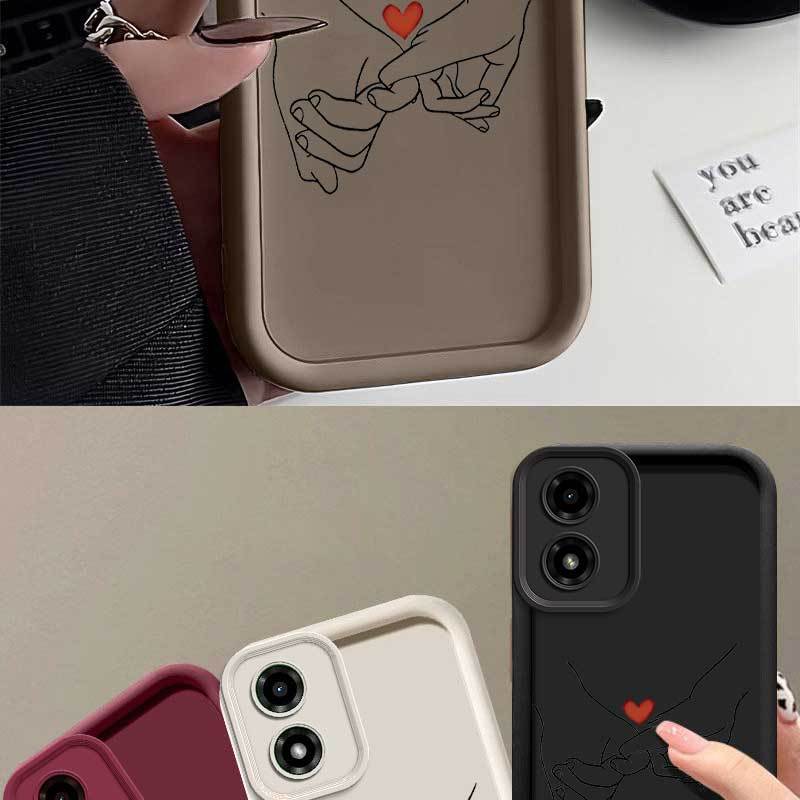 1 Piece E14 Promised Love Fashion Ready Flexible For Moto E14 Case With Elegant