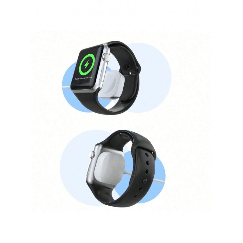 Wireless watch charger, magnetic charging cable, compatible with all models, Smart Watch Charger