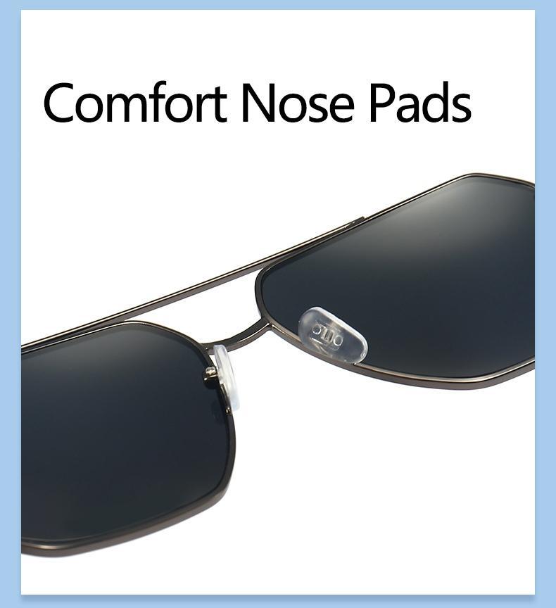 New Classic Pilot Sunglasses for Men & Women, UV400 Protection Metal Frame Mirror Lens Fashion Shades, Ideal for Driving Fishing Business Daily Leisure Summer Vibes