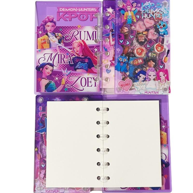 Girl group shake music book acrylic binder book a7 notepad notebook cartoon cute diy creative shake
