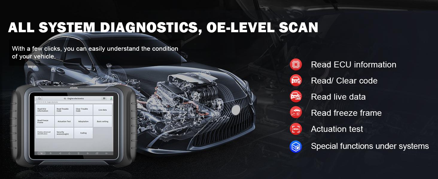 XTOOL D8W Wireless Bidirectional Scan Tool, AI-Assisted OBD2 Scanner with Topology, 3-Year Updates, ECU C0ding, PMI, 42+ Resets, Full Diagnostic Scanner for Car, Crankshaft Relearn, FCA/CAN FD/DoIP XTOOL D8W Wireless Bidirectional Scan Tool, AI-Assisted OBD2 Scanner with Topology, 3-Year Updates, ECU C0ding, PMI, 42+ Resets, Full Diagnostic Scanner for Car, Crankshaft Relearn, FCA/CAN FD/DoIP