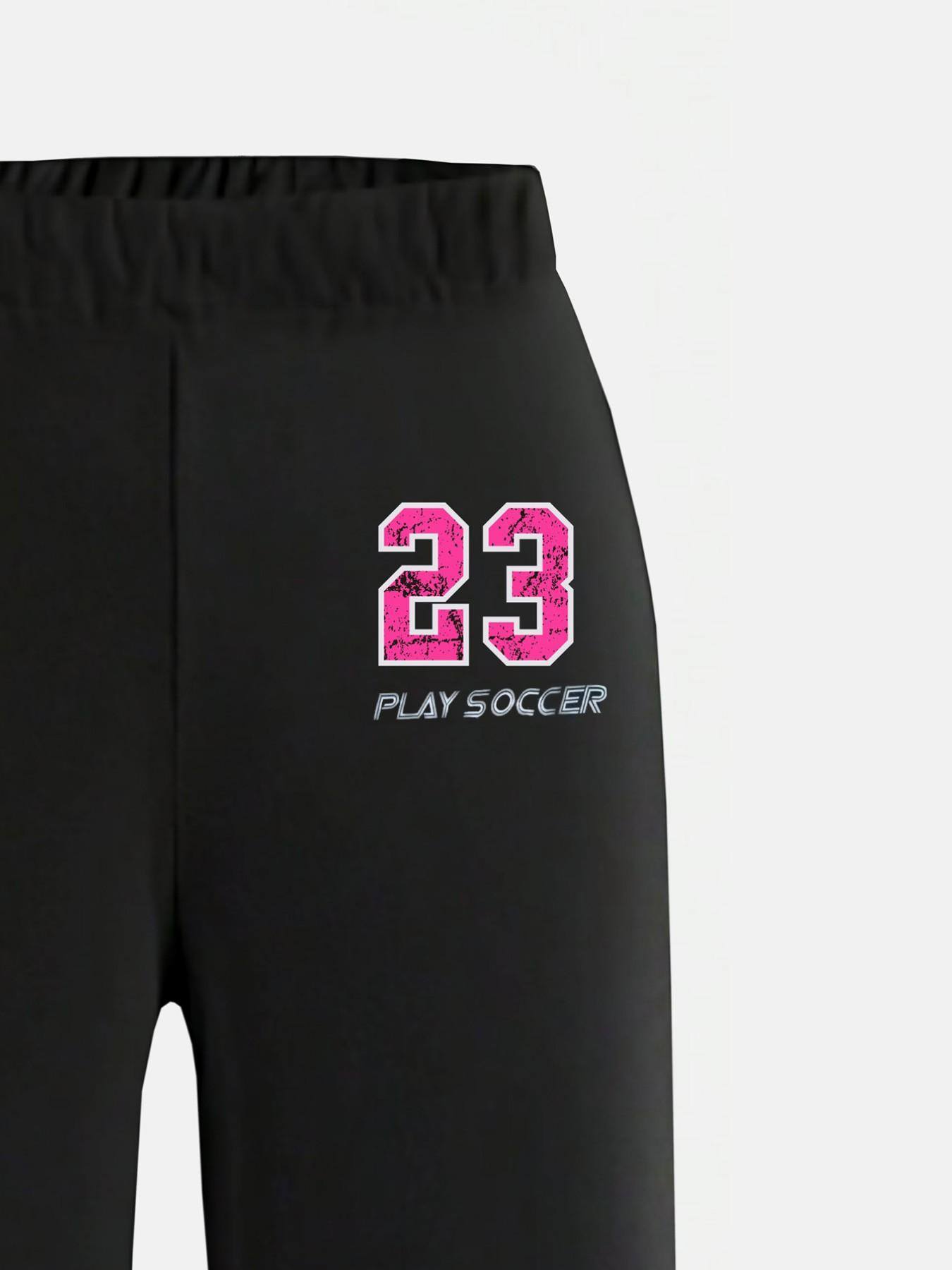 2-Piece Set Short Sleeve, Trendy Loose Fit, Slimming Casual Wear, Perfect for Teenagers, Fashionable and Versatile