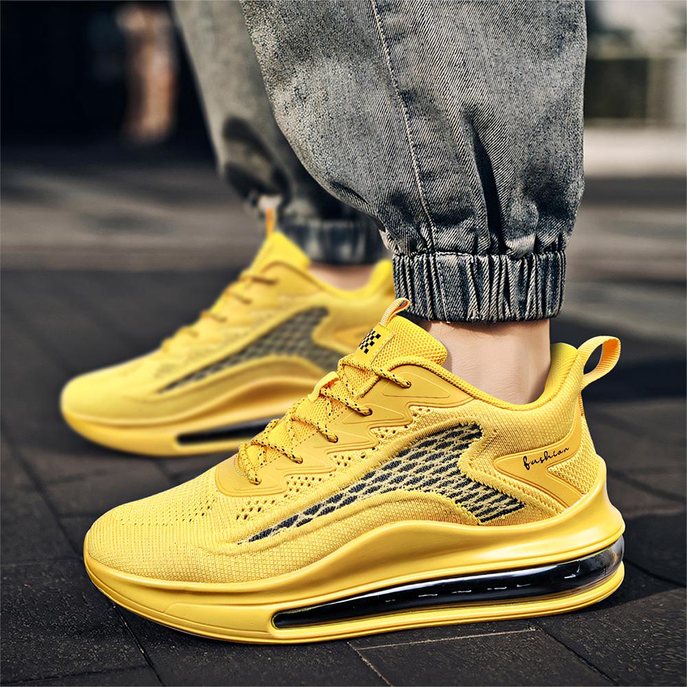 Ubetif Mens Slip On Walking Shoes Non Slip Running Shoes BreathableWorkout Shoes Lightweight Gym Sneakers