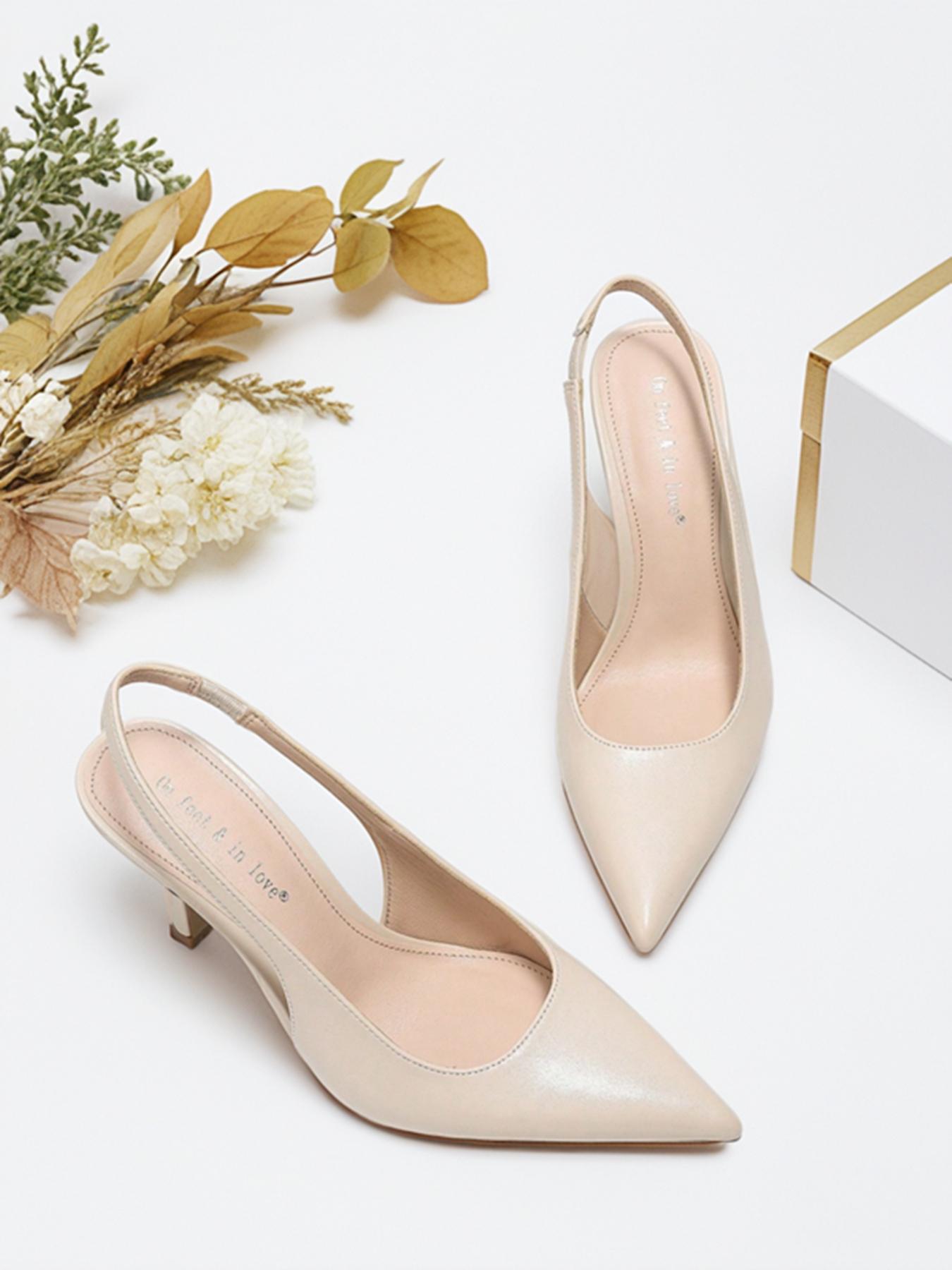 Women's Elegant Solid Color Pointed Toe High Heel Sandals, Fashionable Heels for Party, Daily Clothing Decor, Barefoot Shoes for Women & Girls, Footwear