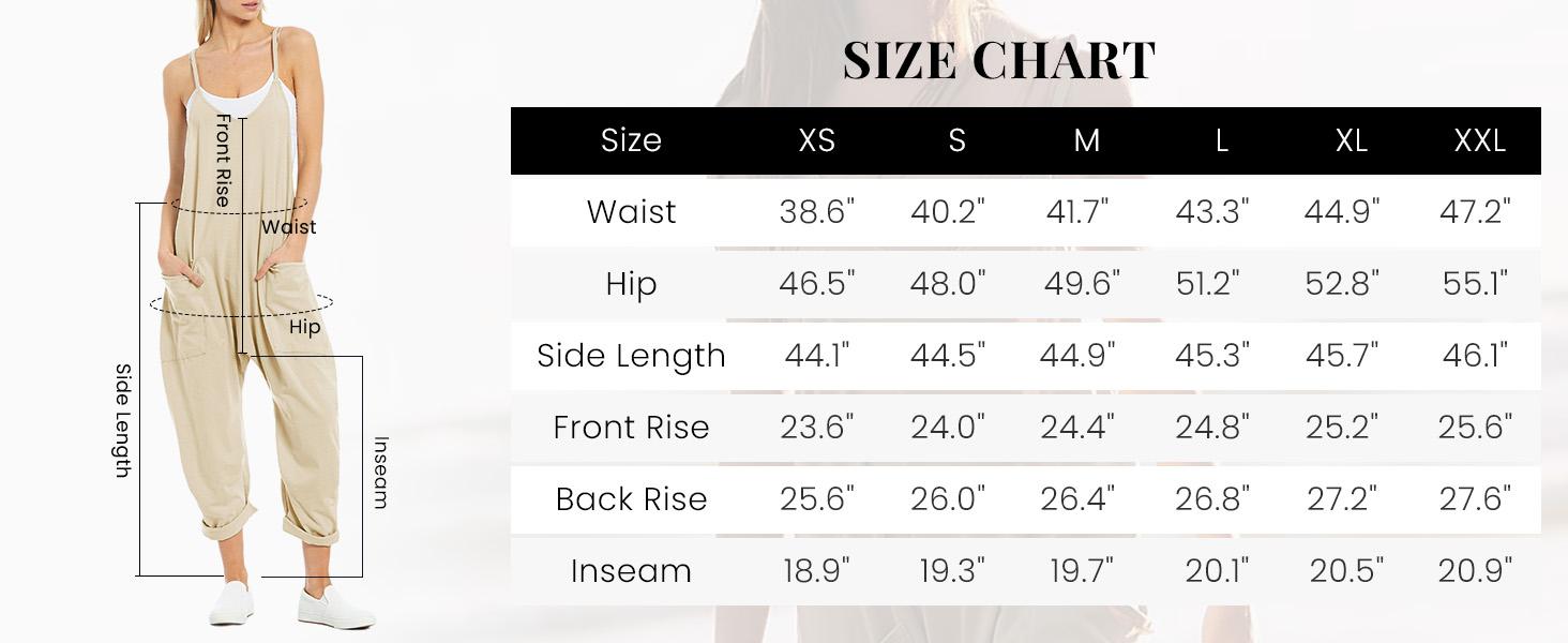 Molitree Women's Causal Jumpsuits V Neck Sleeveless Harem Overalls Stretchy Adjustable Strap Romper with Pockets