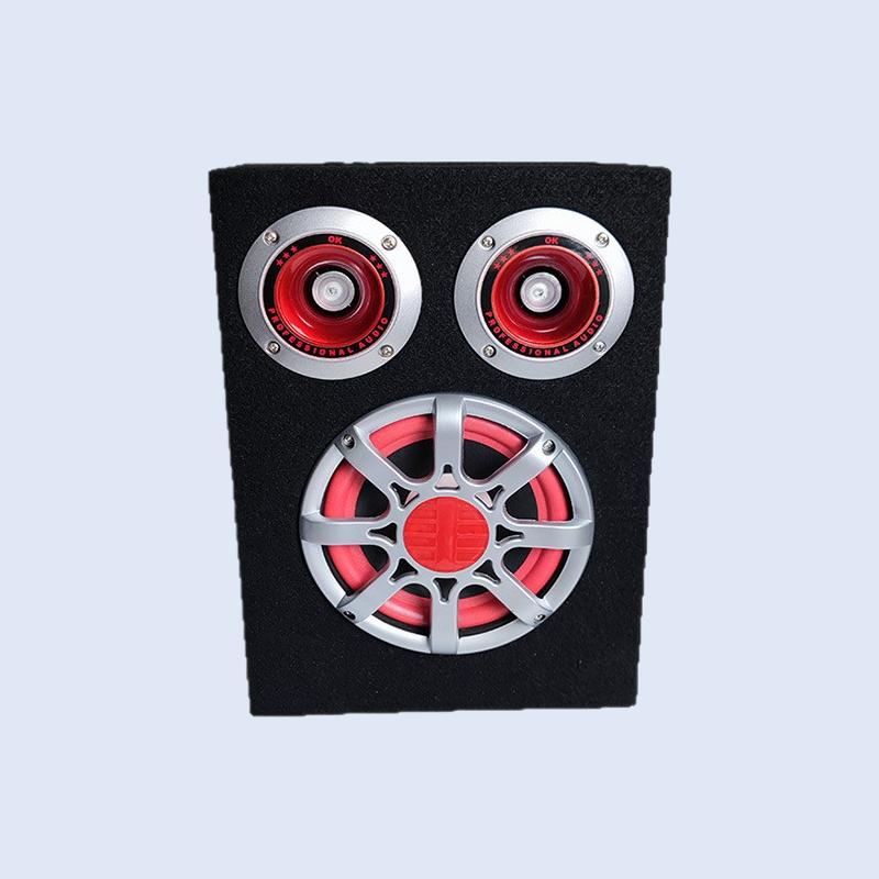 Multifunctional Active Car Subwoofer 12V/24V/220V Bluetooth Speaker with Built-in Amplifier