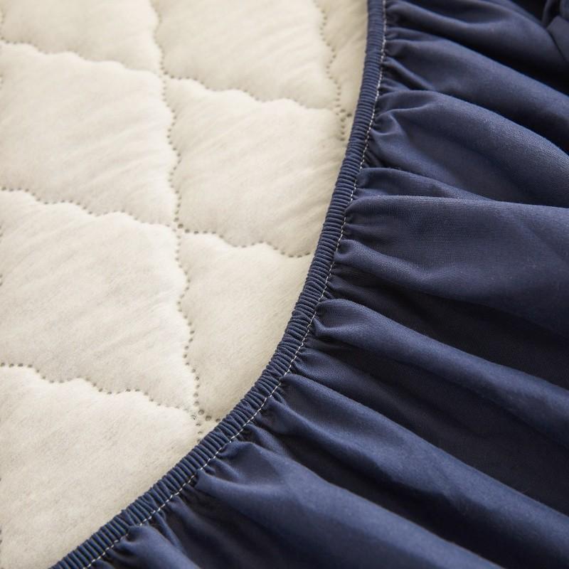 2/3pcs Waterproof Mattress Protector, Deep Pocket for 30cm Depth, Soft and Breathable, Washable, Suitable for Bedroom, Guest Room, Apartment, Dormitory