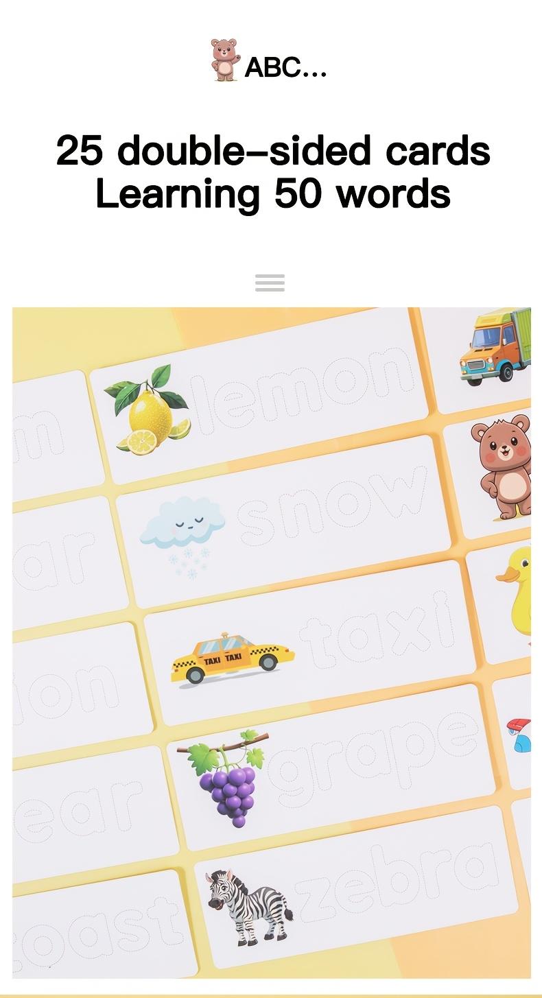 Educational toy gifts, Preschool alphabet tool, children's word recognition, spelling, matching letter learning game activities, viewing learning toys, wooden teaching toys, Halloween, Christmas gifts