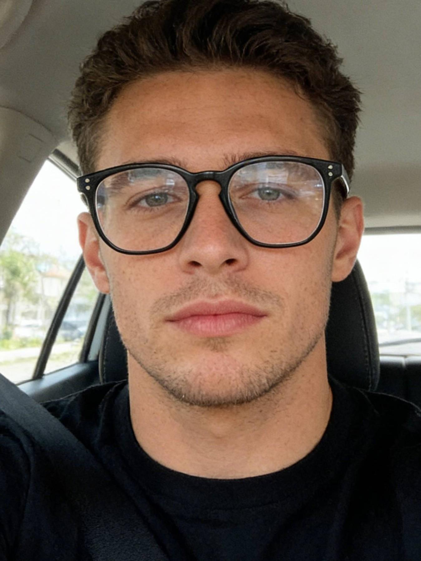 Unisex Casual Square Frame Glasses, Anti-Blue Light, Lightweight Comfortable, Daily Wear, Party Fashion, Student Preferred