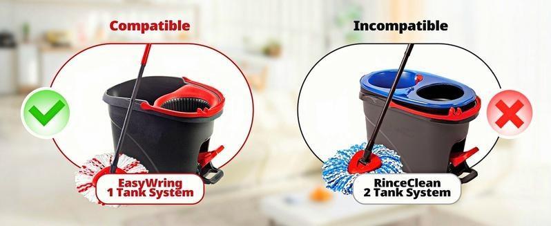 【Summer Vibes】Spin Mop Replacement Heads Compatible with Oceda EasyWring 1-Tank System, 30-58" Mop Handle,Scrub Brush and Base Combo Set,Mop Refills Easy to Replace and Cleaning,graduation gifts,class of 2026 gifts,household essentials 【Summer Vibes】Spin Mop Replacement Heads Compatible with Oceda EasyWring 1-Tank System, 30-58" Mop Handle,Scrub Brush and Base Combo Set,Mop Refills Easy to Replace and Cleaning,graduation gifts,class of 2026 gifts,household essentials