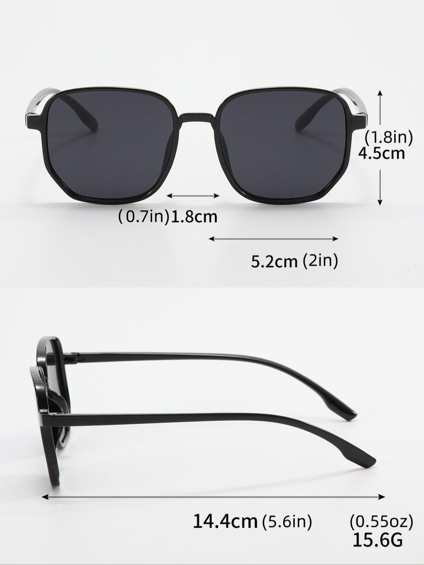 4 Pairs Fashion Glasses for Casual Beach Parties, Stylish Eyewear Suitable for Daily Use, Perfect for Social Gatherings & Outdoor Events, Trending Glasses