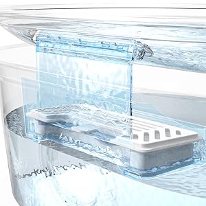 Upgrade Uahpet 6 Pack Replacement Filters & 8 Pack Replacement Filter Sponges, Compatible with Uahpet Stainless Steel Pet Fountain PRO version Upgrade Uahpet 6 Pack Replacement Filters & 8 Pack Replacement Filter Sponges, Compatible with Uahpet Stainless Steel Pet Fountain PRO version