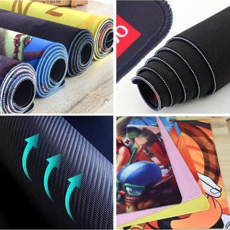 Hexagon Mouse Pad Mat Table Top Hanging Art Mtg Game Mat, Non-Slip Easy Clean Dual Edge Stitched Gaming Playmat for Magic Party Picnic