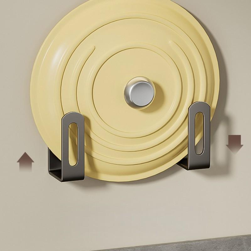 Wall-Mounted Kitchen Storage Rack, Multi-Functional Hanging Organizer, Space-Saving Design, Durable & Convenient Solution