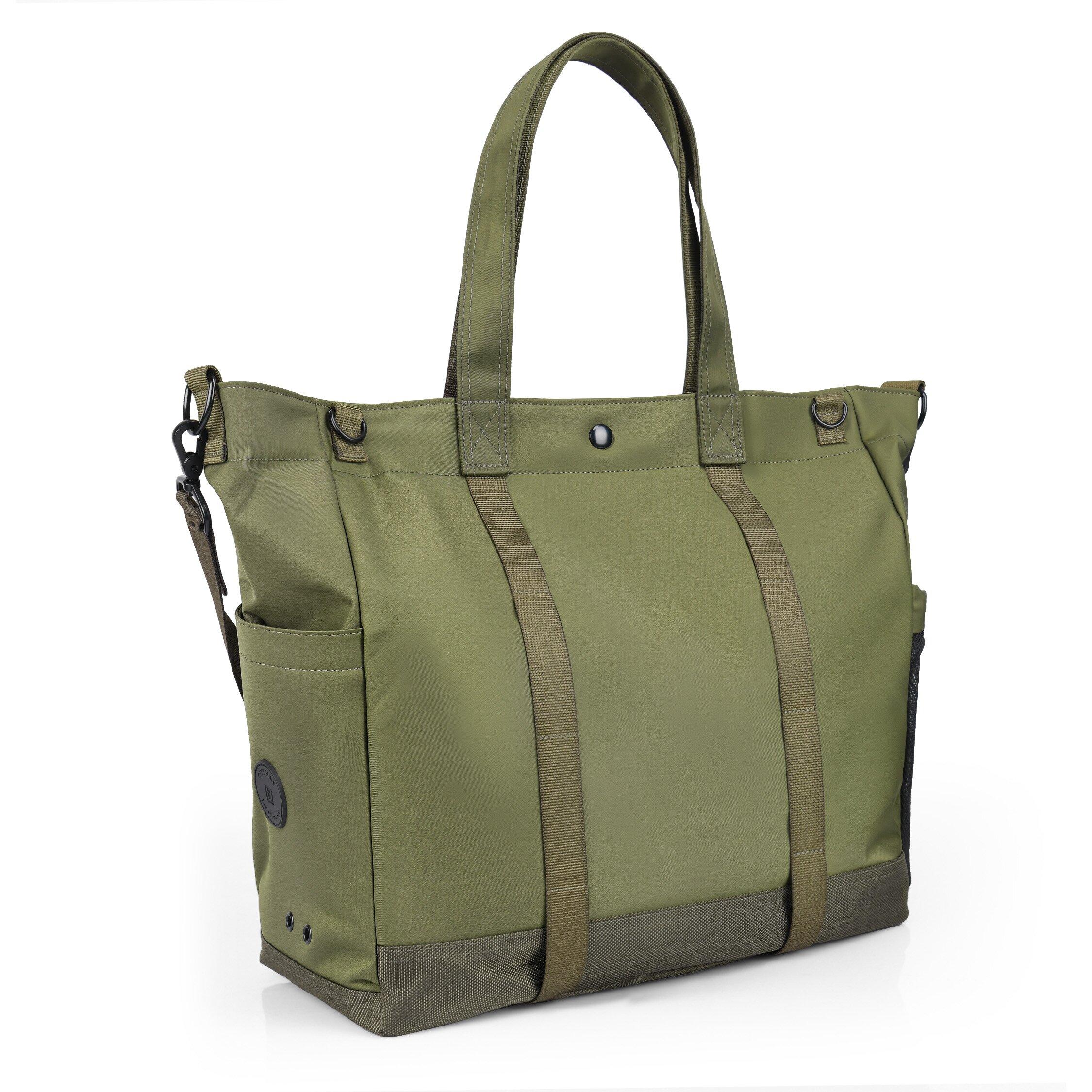 travel inspira Laptop Tote Bag for Women/Men,greenish Carry-On Work Bag with Adjustable Shoulder Strap, Water-Repellent Travel Duffle Bag with Reinforced Bottom for Work, Commuting, and Business, tote bag for school, work tote bag, TikTokShopSpringGlowUp travel inspira Laptop Tote Bag for Women/Men,greenish Carry-On Work Bag with Adjustable Shoulder Strap, Water-Repellent Travel Duffle Bag with Reinforced Bottom for Work, Commuting, and Business, tote bag for school, work tote bag, TikTokShopSpringGlowUp