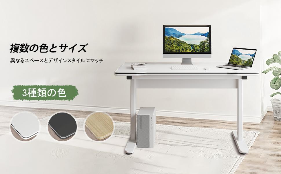 【Black Friday】Gaming Desk Computer Writing Table for Home Office Student Art Modern Simple Style with T-Shaped Metal Bracket PC Wood Suitable for Offices&Bedrooms