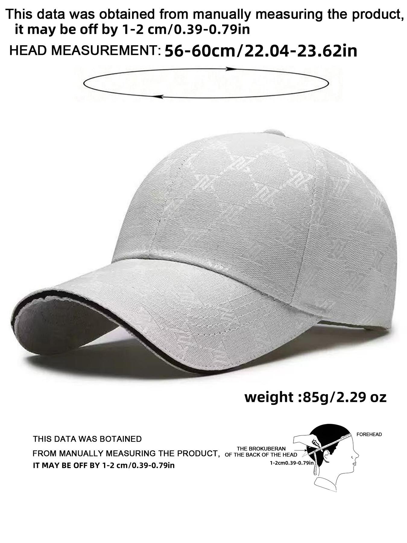 Unisex Geometric Letter Print Baseball Cap, Adjustable Snapback Cap, Geometric Pattern, Adjustable Sun Protection Casual Hat, Outdoor Sports, Spring & Fall Travel Beach Activities