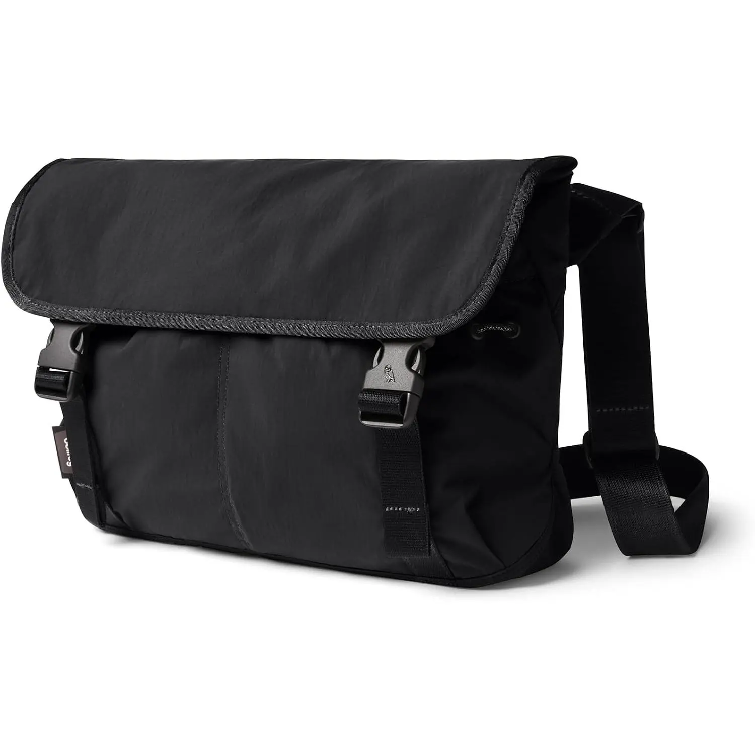 Bellroy Cinch Messenger 12L, Lightweight  Bag - Black | 12L lightweight  bag with water-resistant fabric and effortless organization
