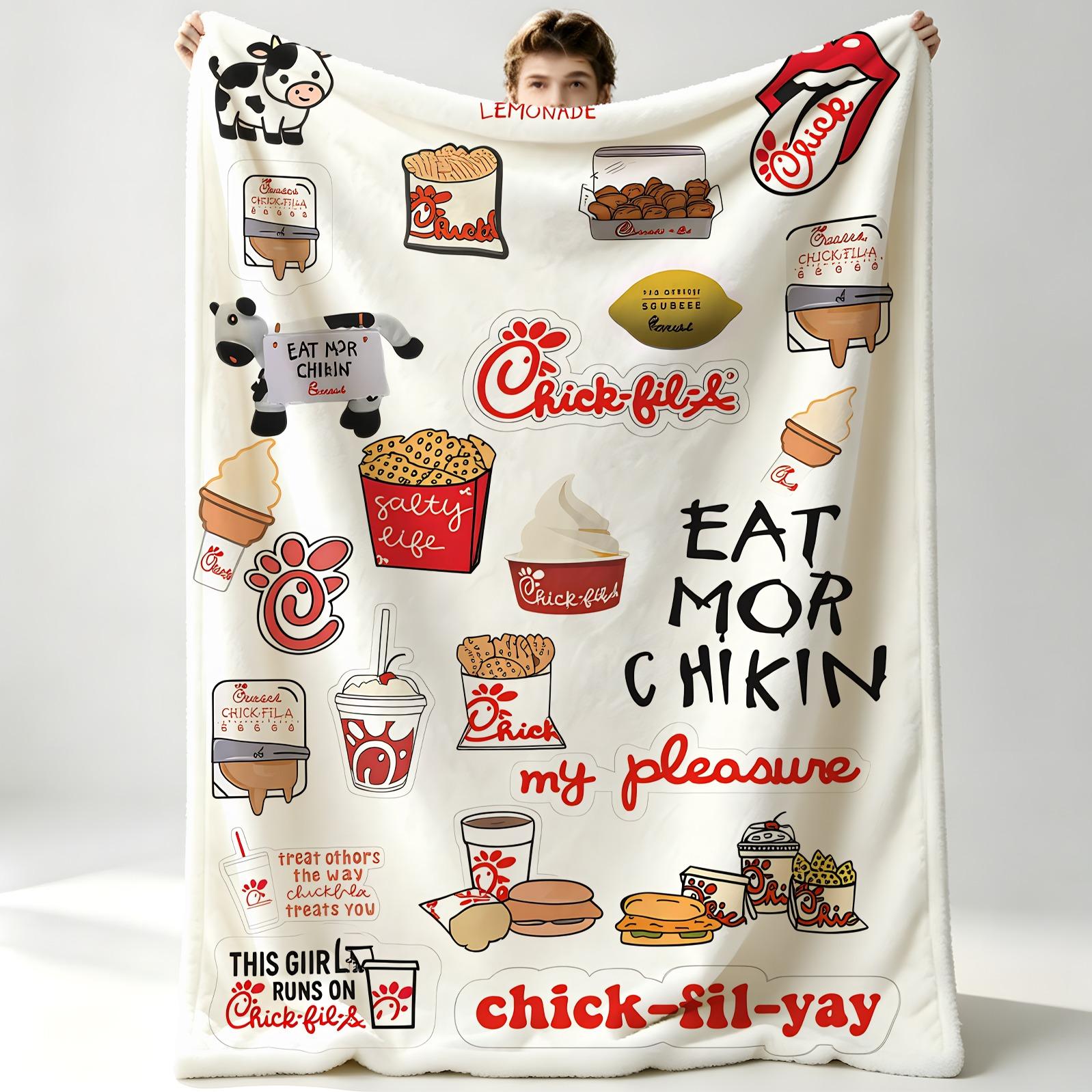 Soft Sweet Cozy Fleece Blanket, Ultra Fine Fiber Super Soft, Lightweight Portable Multi-Purpose, Machine Washable, Perfect for Car Office Nap Travel Home Decor, Ideal Gift