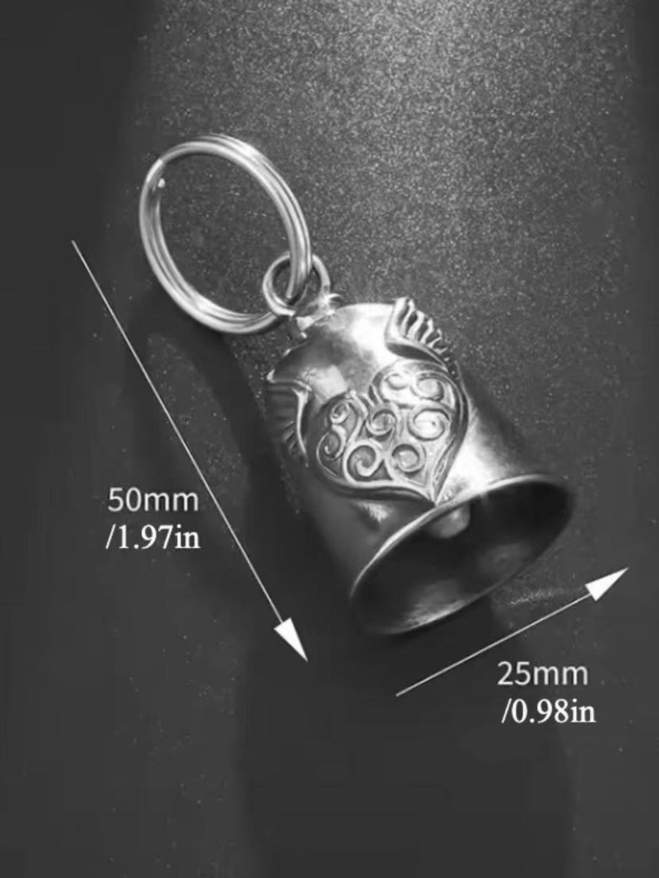 Heart Wings Bell, Christmas/halloween Bell, Motorcycle Bell/keychain, Unisex, Lucky Riding Bell, Motorcycle Accessories