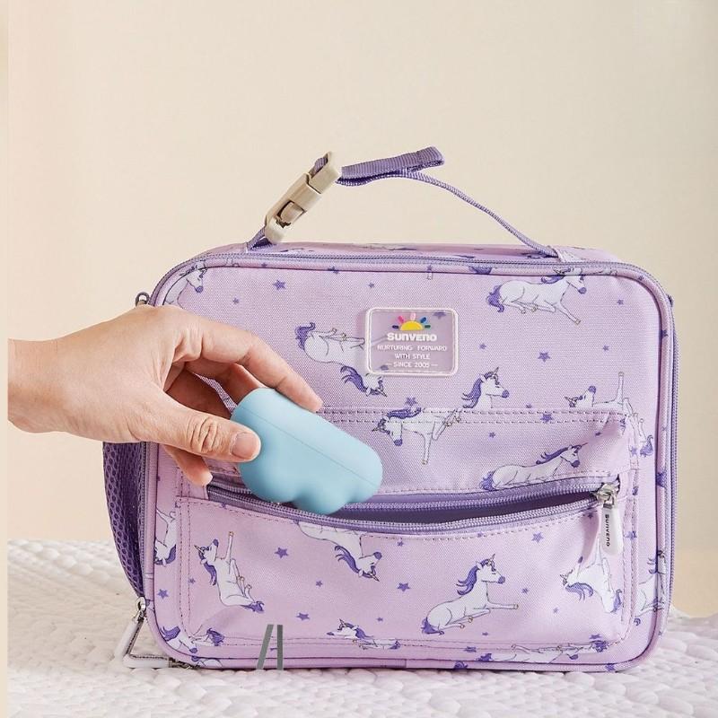 Compact Cloud Pile Remover with 4 Replacement Rolls and 2 Hooks, Washable Pet Hair Extractor for Clothes, Home Decor, Car Seats, Pile Brush