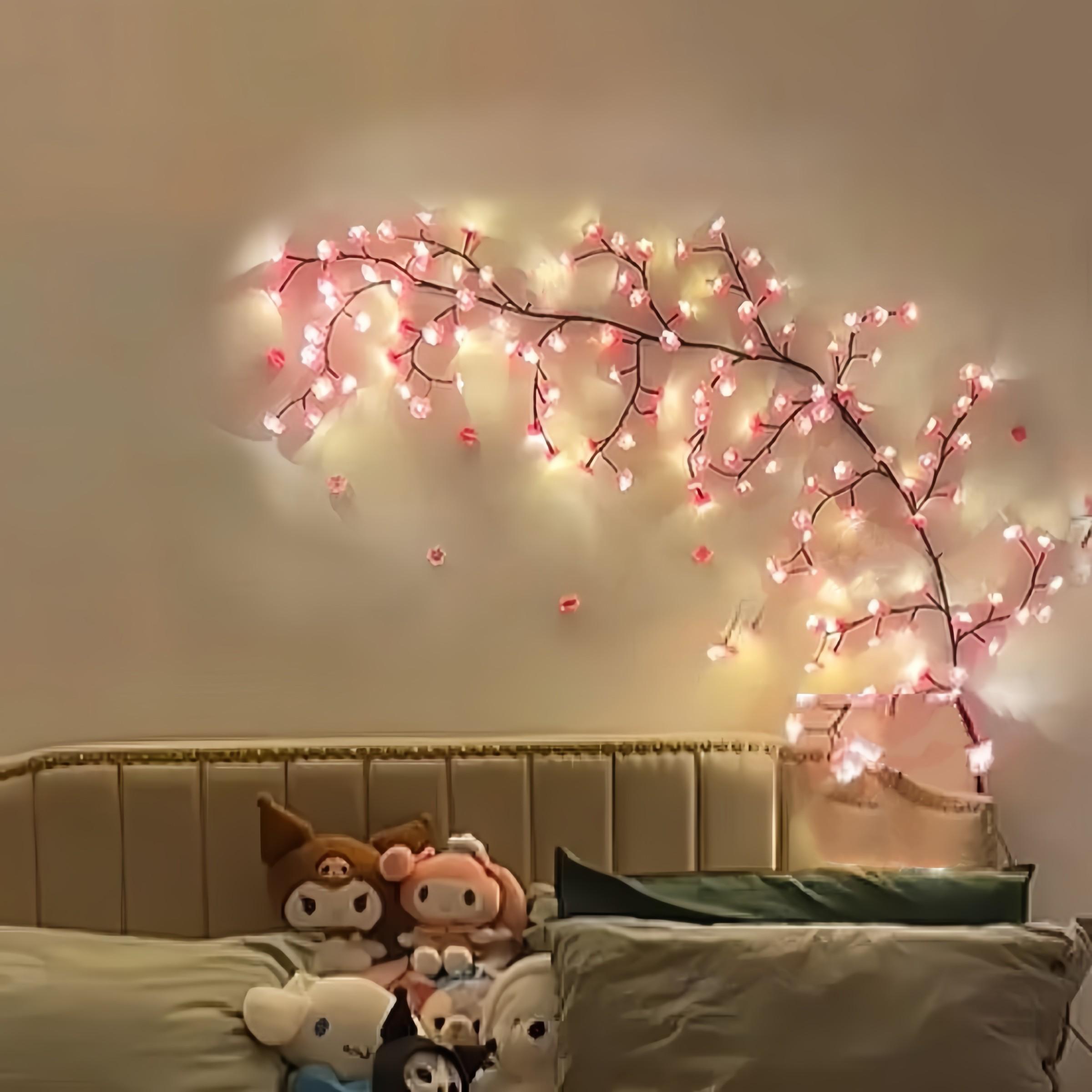 LED Tree-Shaped String Light String Light, USB-Powered LED Lighted Decorative Wall Light LED Ambient Lighting Strip Light for DIY Wreaths, Room Decor, Weddings & Holiday Celebrations, LED Light Strips Led Ambient Light #GLOBAL PICKS