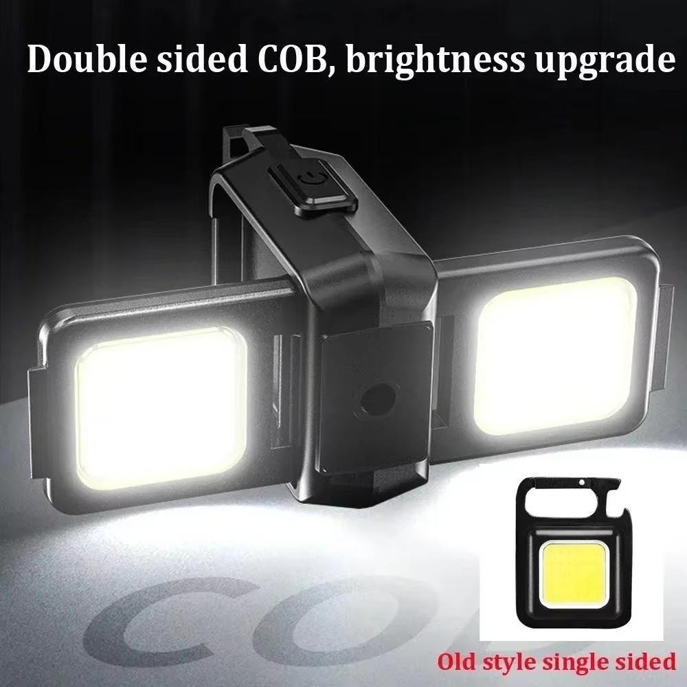 Multi-Function Keychain Light, Portable Mini, Multiple Lighting Modes, Can Be Used as Bottle Opener, Ideal for Outdoor Activities