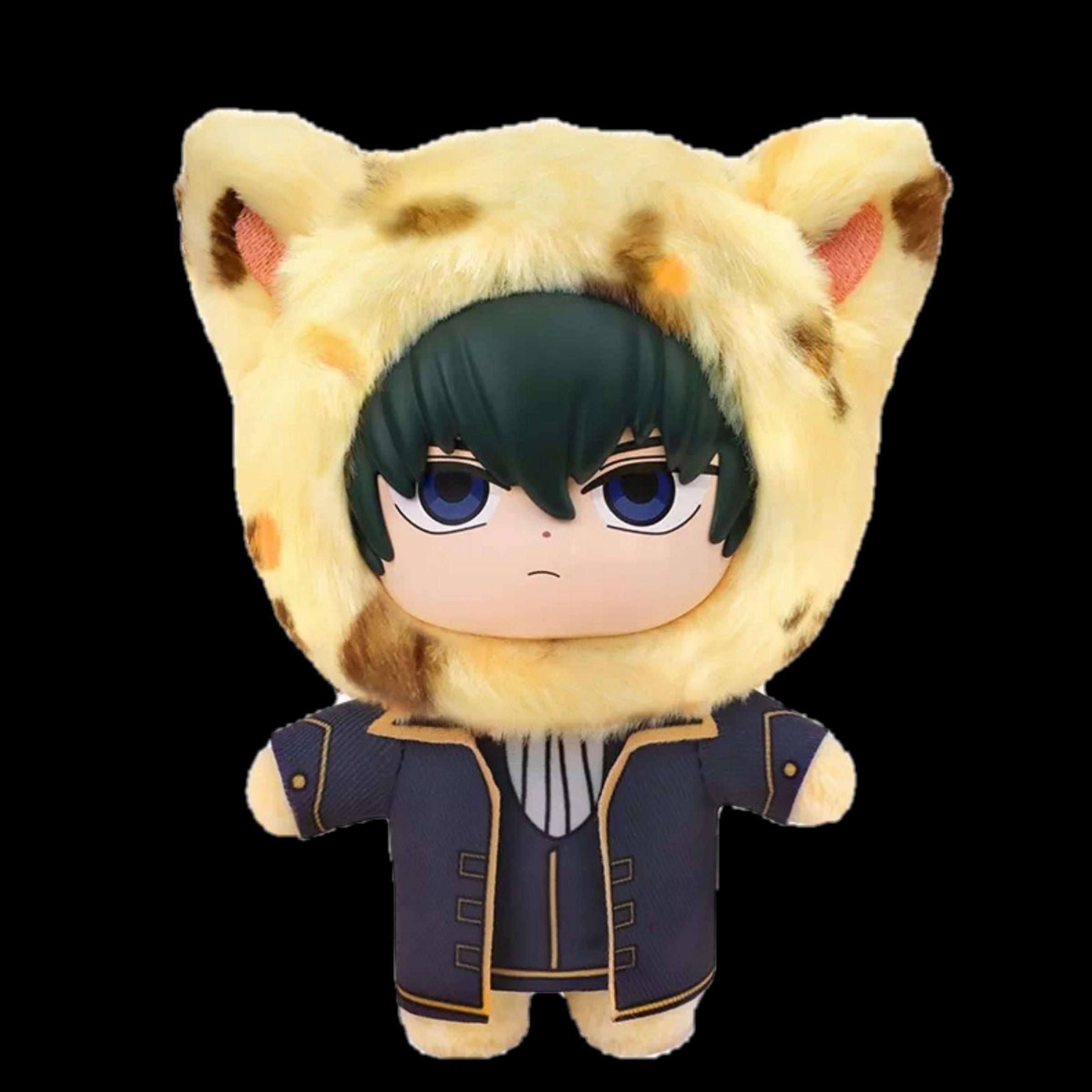 Silver Soul Beast Mansion Authentic Blind Box, Yiqi Soft Keychain Figure Anime Peripheral Trendy Hanging Ornament Super Cute