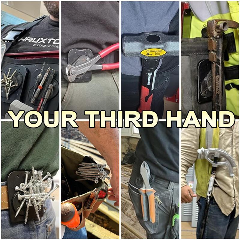 SEESE Magnetic Tool Holder,Clip On Belt Magnet for Screws,Nails,Hammers,Sockets,Pliers,Screwdrivers,Trowels,Drill Bits,Wrenches &More Heavy Duty