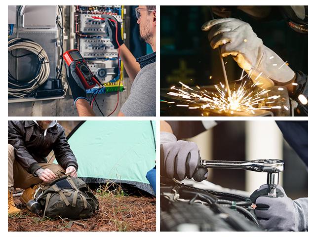 YESWELDER Flame Resistant Welding Neck Gaiter | FR Polyester Fiber Balaclava Face Mask | Breathable Headwear Bandana for Welders, Fire Safety, and Spark Protection