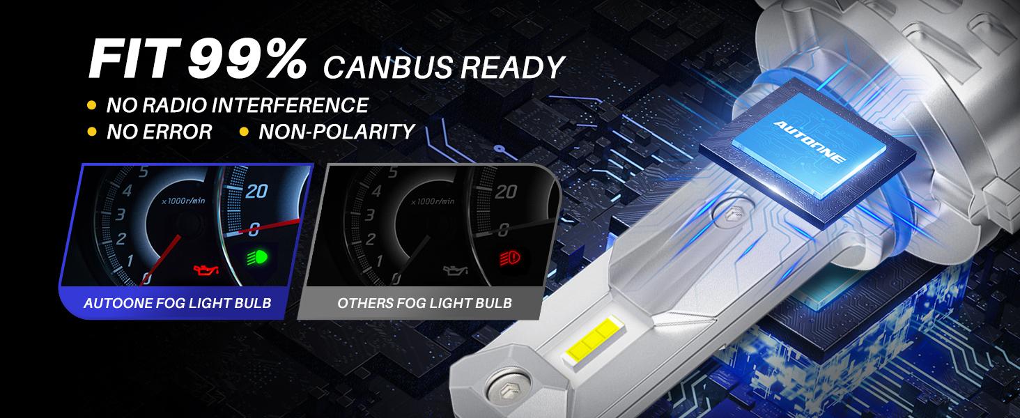 H8 H11 H16 LED Fog Light Bulbs or DRL, AUTOONE 3000K Amber Yellow Super Bright for Automotive Car Fog Lights Replacements, 50000 Hours Lifespan, Plug and Play, Pack of 2 H8 H11 H16 LED Fog Light Bulbs or DRL, AUTOONE 3000K Amber Yellow Super Bright for Automotive Car Fog Lights Replacements, 50000 Hours Lifespan, Plug and Play, Pack of 2