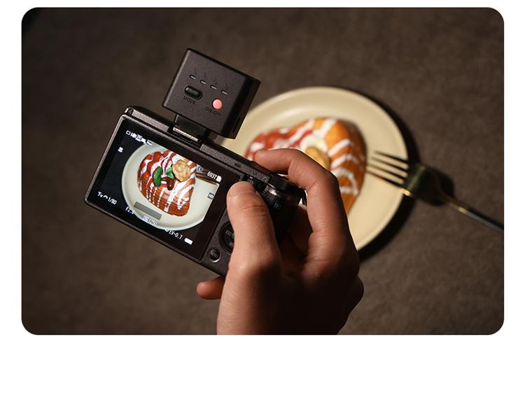 Ulanzi SL01/SL02/SL03 Mini Camera Flash Light SpeedLite GN8 6500K for Canon Sony ZV-1 Nikon Fuji Camera DSLR Vlog Live Outdoor Photography