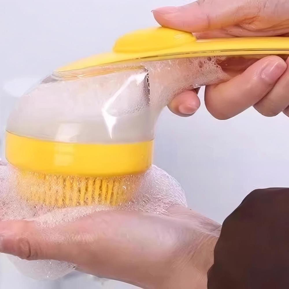 Pet Bath Brush for Cats and Dogs, Silicone Massage Brush, Dog Scratching Tool, Pet Grooming Supplies, Essential Pet Care Accessories