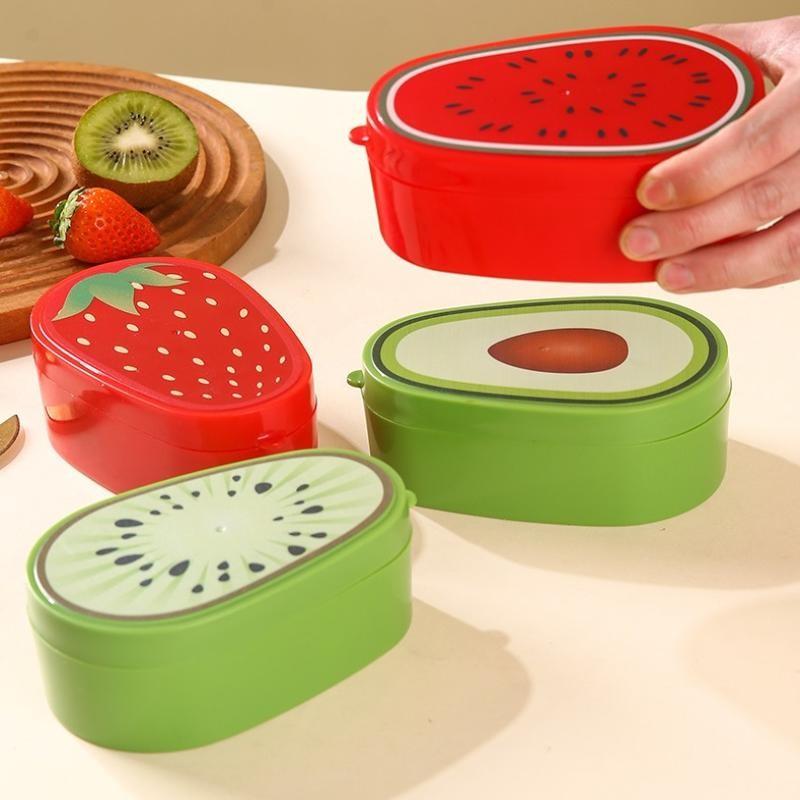 Innovative Refrigerator Fruit and Vegetable Storage Box, Space-Saving Design, Durable Material, Easy-To-Use, Perfect for Home Organization
