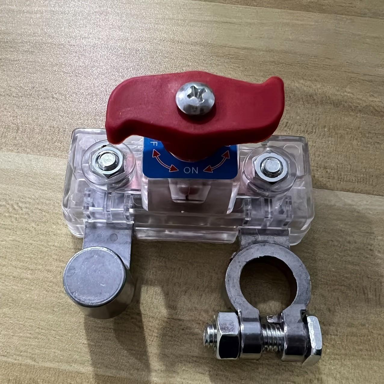 Battery Main Disconnect Switch, Aluminum Alloy Negative Terminal Power off Switch, Advanced Battery Management Cut-Off Switch, Efficient Power Cut-Off Switch