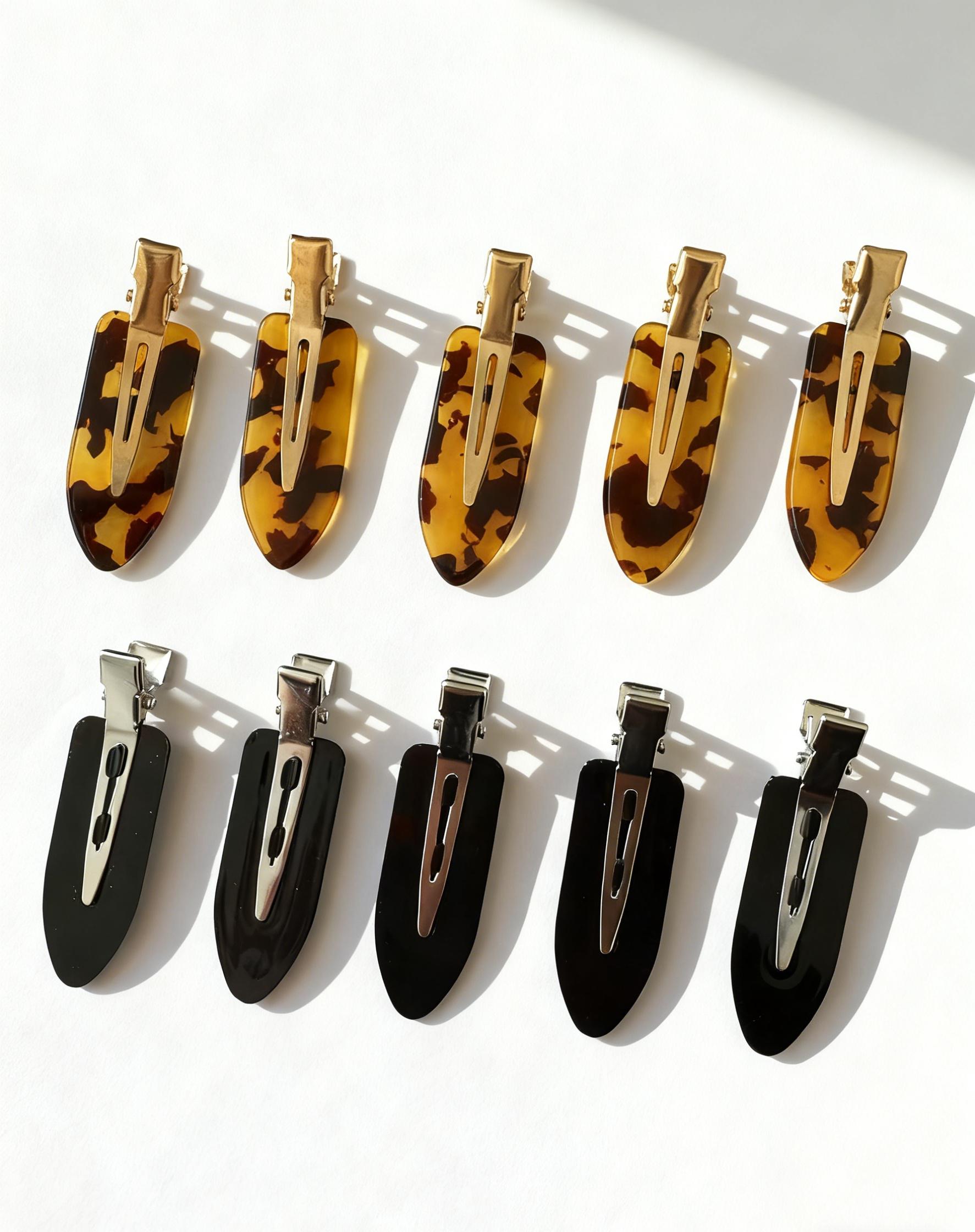 10pcs Women's Invisible Hair Clips, Transparent Clips for Daily Use, No-Trace Hair Accessories, Perfect for Everyday Styling, Durable & Secure Hold