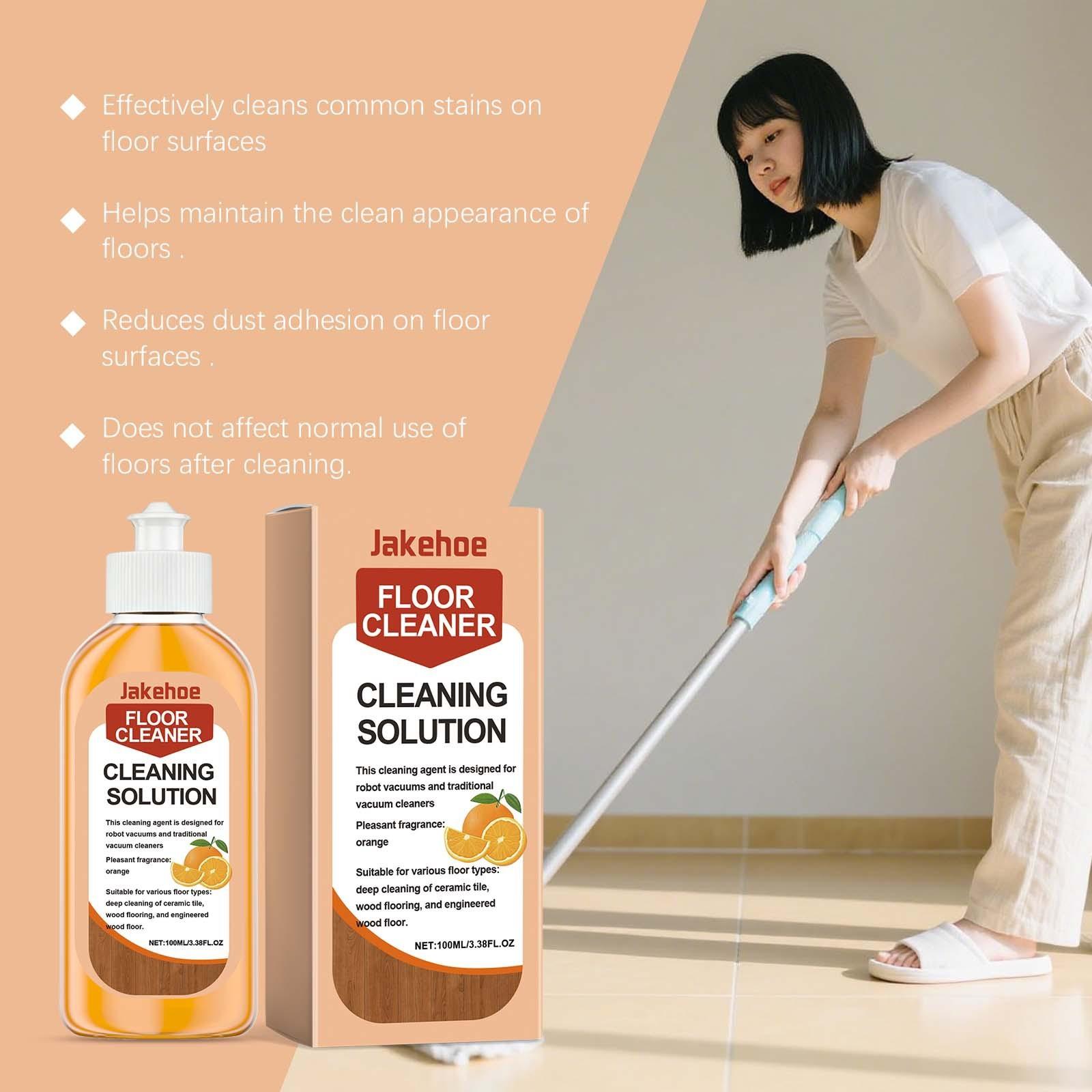 Floor Cleaner Liquid, Stain Remover, Oil Removal, Polishing, Brightening, Scented, Specialized for Mopping, Floor Cleaning Solution