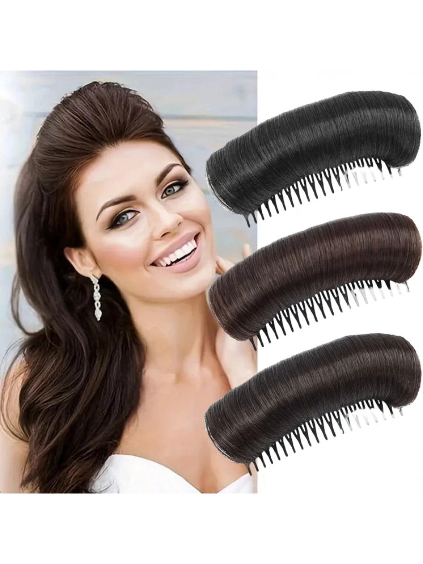 Wig Pad for Secure Hairline, Fiber Insert Comb, Invisible Volumizing Wig Pad, Women's Height-Boosting Styling Tool, Perfect Gift for Holidays