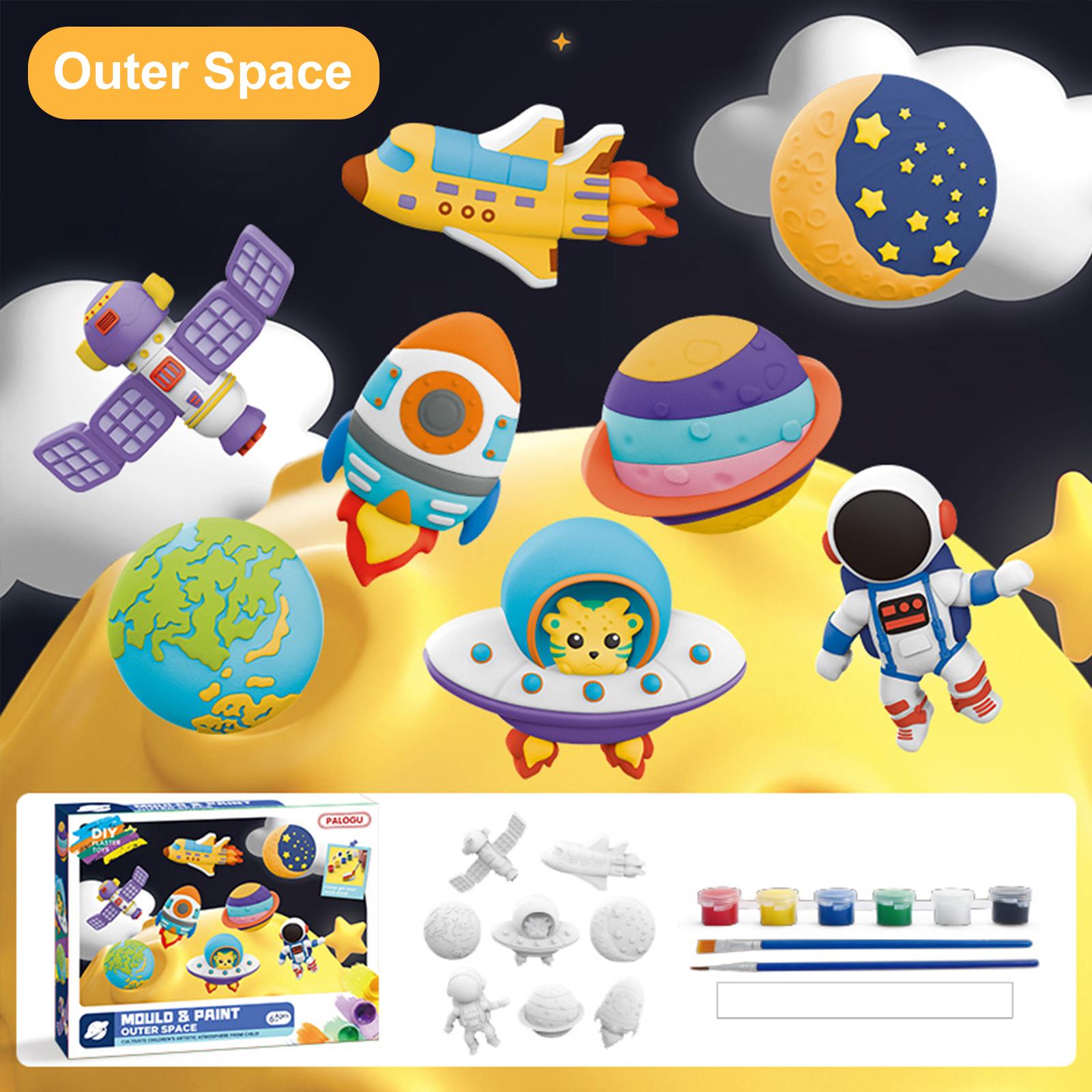 Ceramic Painting Kit for Kids, DIY Arts and Crafts Creative Sensory Toy, DIY Ceramic Figurines Fridge Magnet, Birthday Gift for Girls Boys Ceramic Painting Kit for Kids, DIY Arts and Crafts Creative Sensory Toy, DIY Ceramic Figurines Fridge Magnet, Birthday Gift for Girls Boys