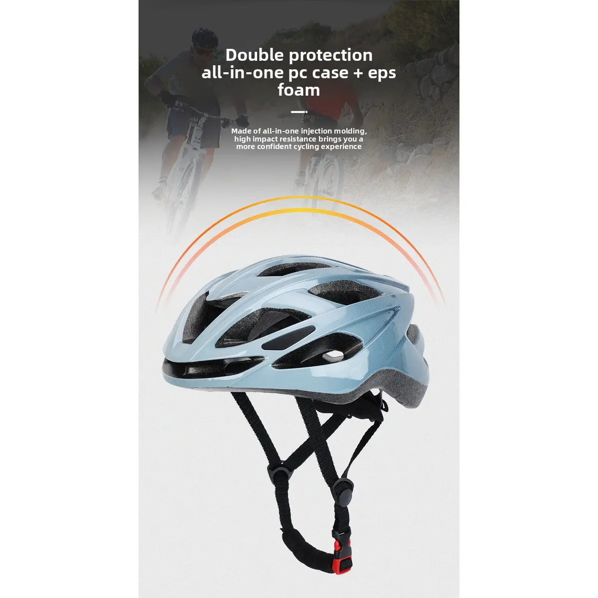 Lightweight Bicycle Safety Helmet for Adults, Mountain & Road Bike Protective Gear for Men and Women