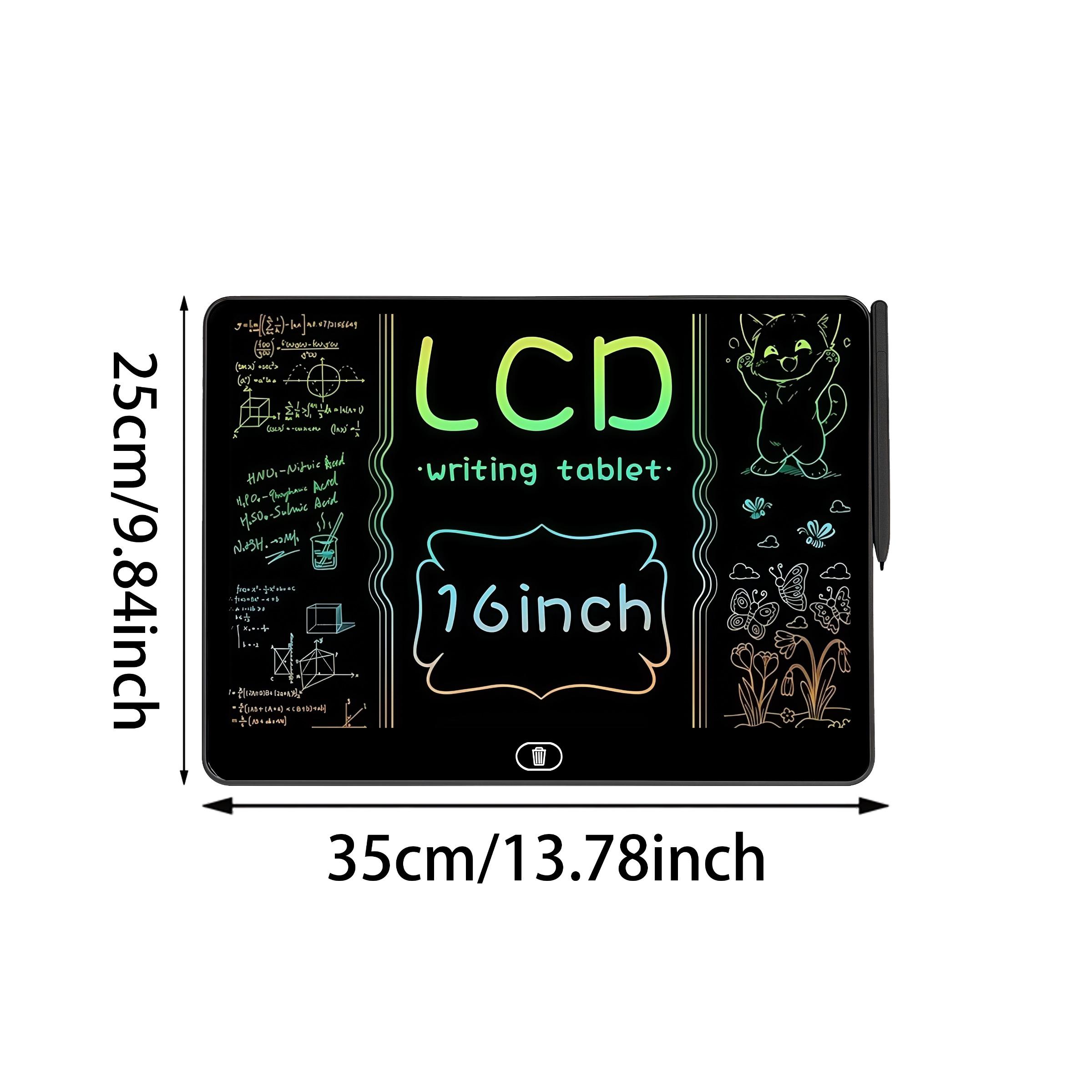 11/13/16-Inch Large LCD Writing Tablet, Erasable Electronic Drawing Board for Teens & Adults, Portable Sketchpad for Home, Office & School, Digital Writing Tablet, Graphics Drawing Tablet, Back-to-School & Holiday Gift 11/13/16-Inch Large LCD Writing Tablet, Erasable Electronic Drawing Board for Teens & Adults, Portable Sketchpad for Home, Office & School, Digital Writing Tablet, Graphics Drawing Tablet, Back-to-School & Holiday Gift