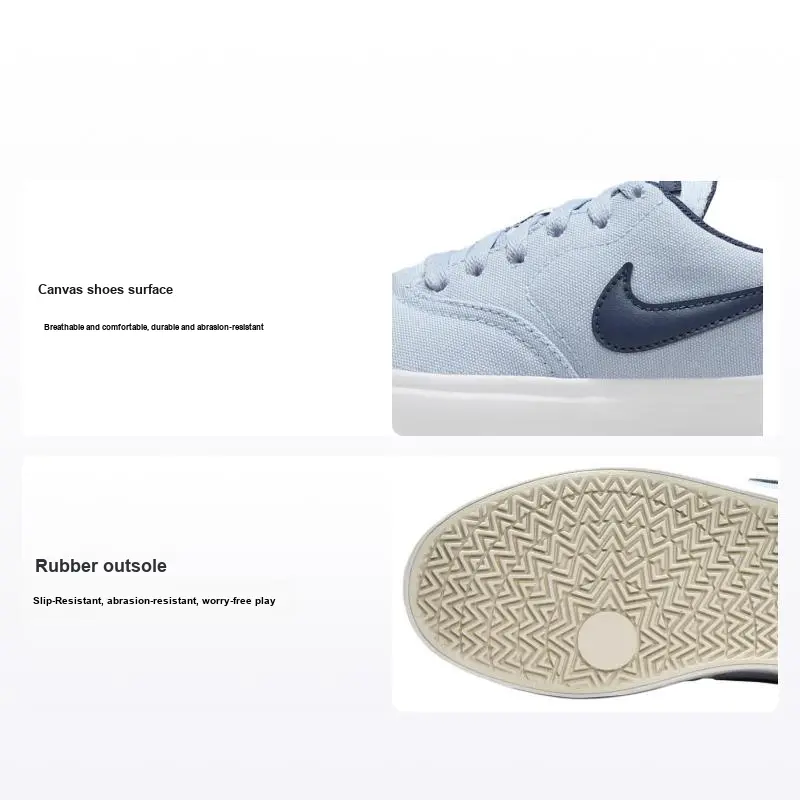 Nike Check Canvas SB GS 'Light Armory Blue' 905373-407
