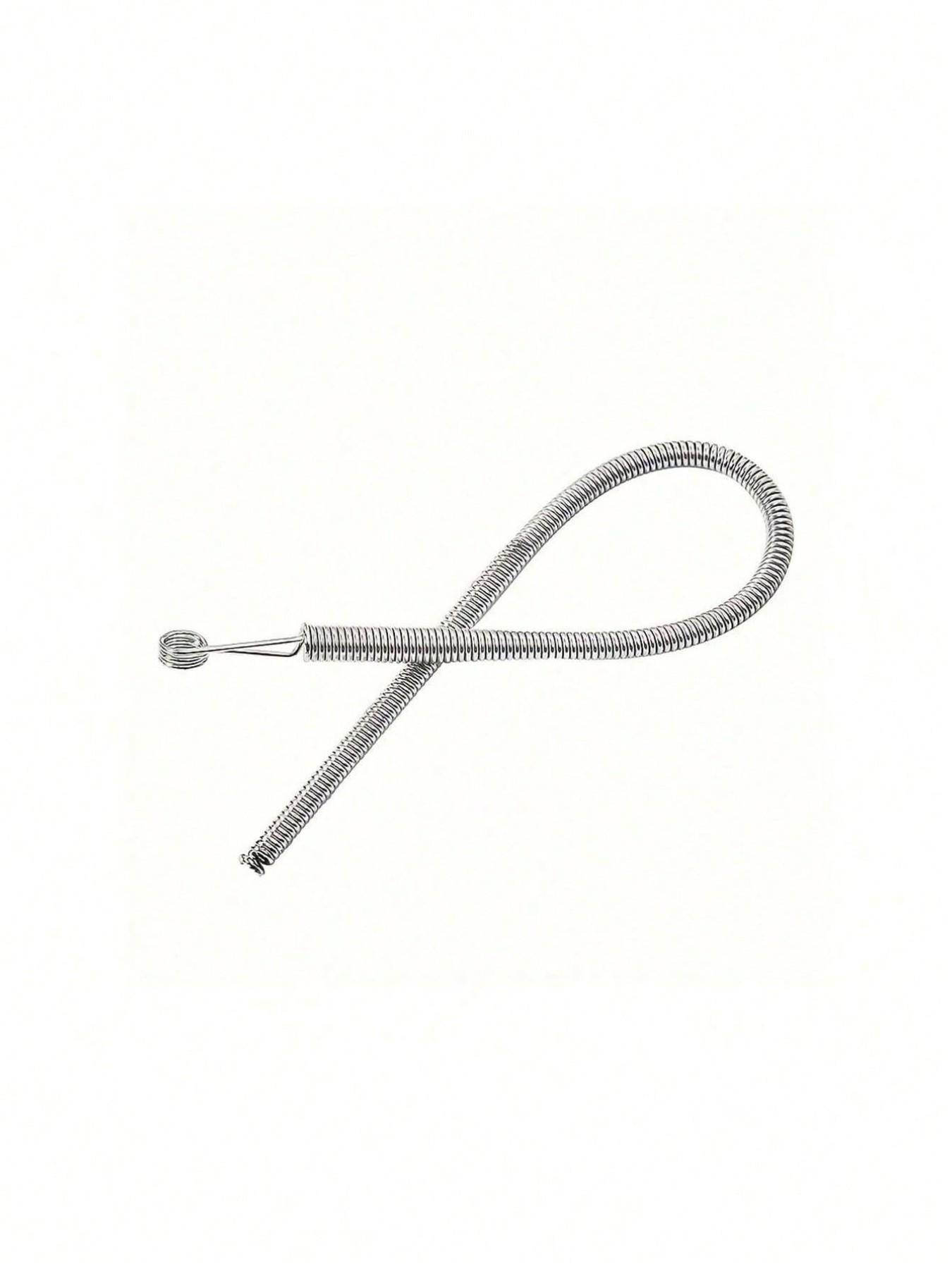 Spring-Loaded Flexible Drawstring Replacement Tool | 2-In-1 Elastic Band Inserter For Pants, Hoodies & Skirts | Home Essentials Kit With Waistband Stringer, No-Sew DIY Helper | Christmas Gift For Women (Steel Spring, Bendable Guide Tip)