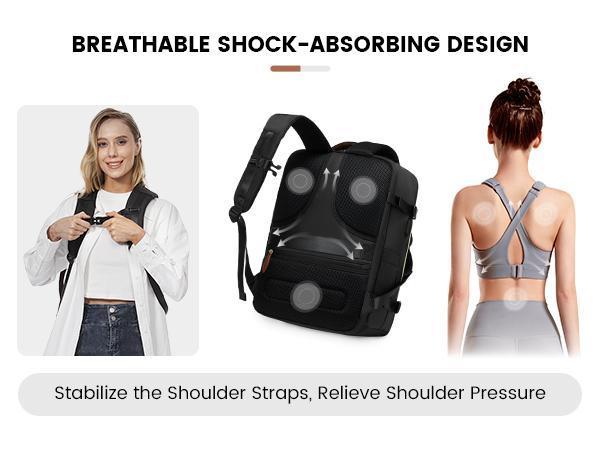 LOVEVOOK TikTokShopBacktoSchool TSA-Friendly Travel Backpack with Storage Bag and Toiletry Bag - Fits 17-Inch Laptop, for Hiking, Overnight, Weekend Trips and Business Travel LOVEVOOK TikTokShopBacktoSchool TSA-Friendly Travel Backpack with Storage Bag and Toiletry Bag - Fits 17-Inch Laptop, for Hiking, Overnight, Weekend Trips and Business Travel