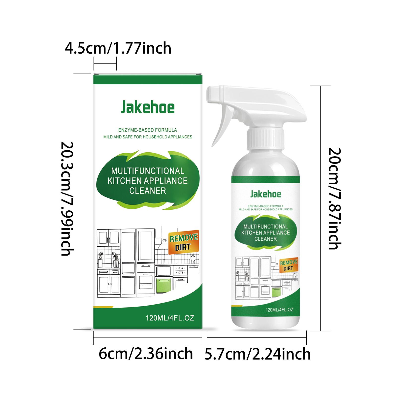 Kitchen Appliance Cleaner, Heavy Oil Remover for Stovetops and Range Hoods, Multi-Purpose Cleaning Agent, Effective Grease Cleanser