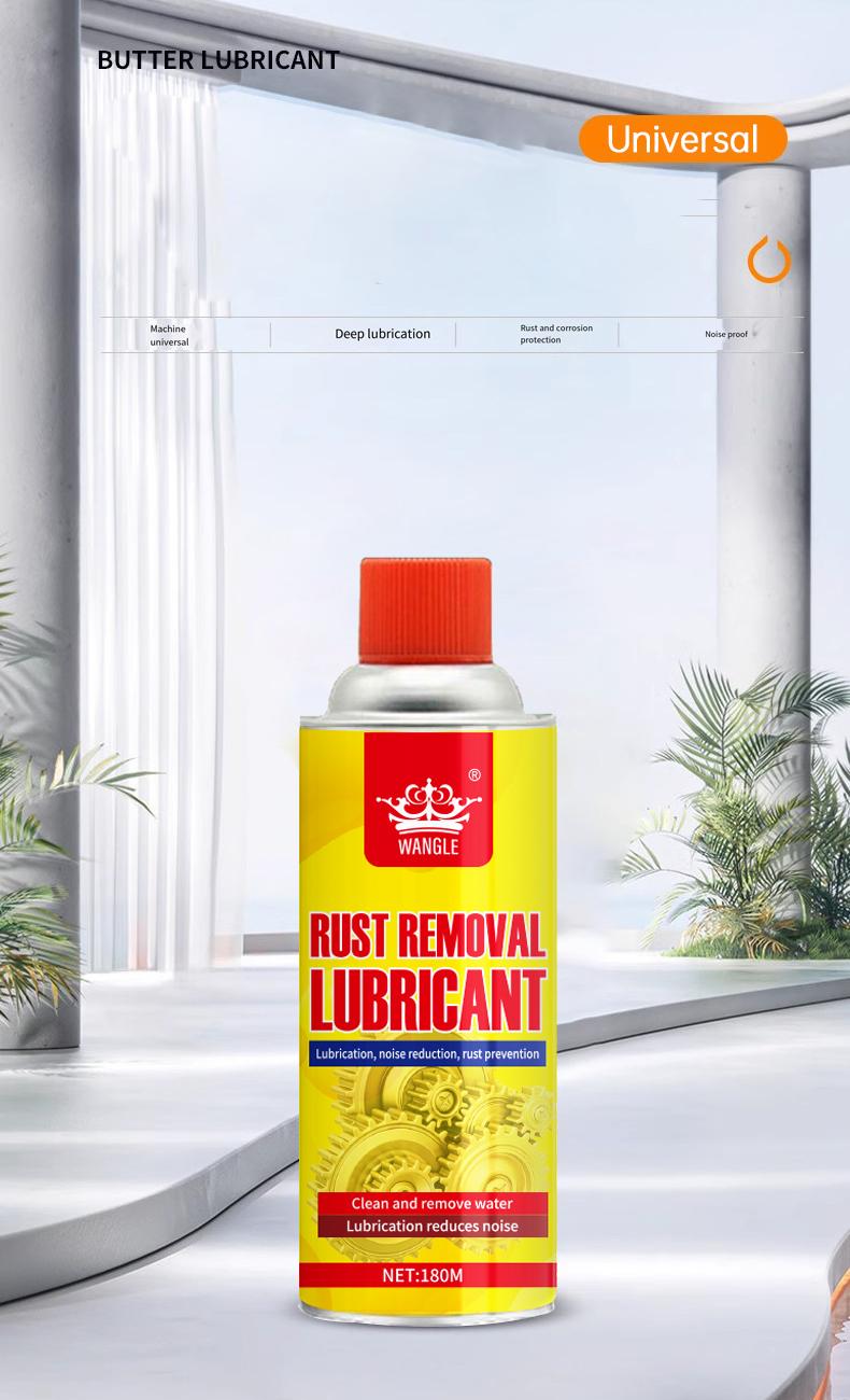 Multi-Function Rust Removal Spray-180ML forLubrication, Rust Prevention & Noise Reduction