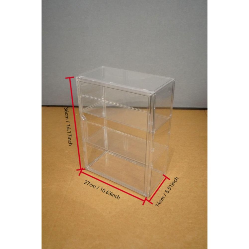Acrylic storage and display box, suitable for blind box figures, cosmetics, cups and wine utensils —— can be wall-mounted