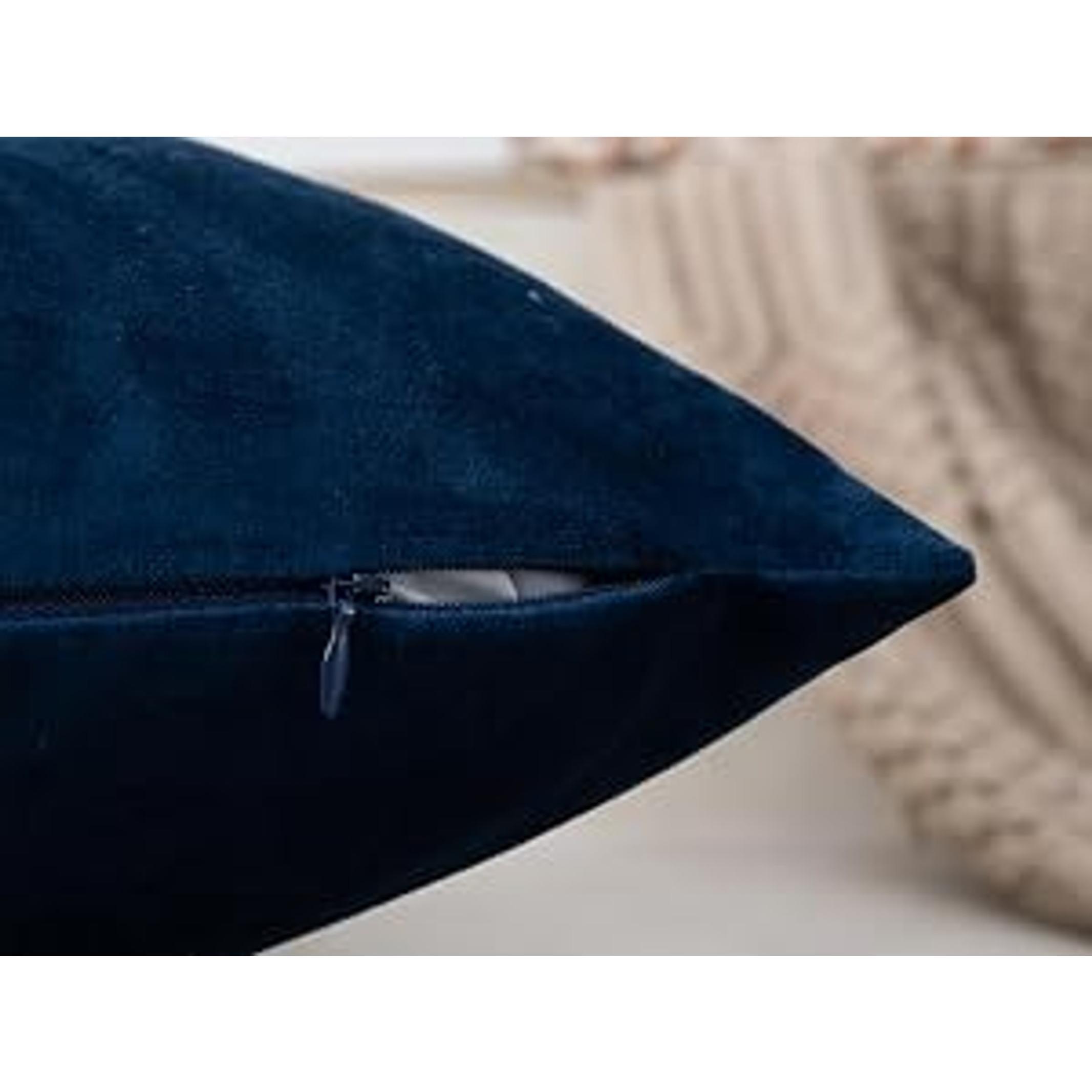 Set of 2 Velvet Decorative Throw Pillow Covers Navy Blue White Patchwork with Gold Leather Pillow Covers 18 × 18 Inch Cushion Covers Decor Living Room Sofa Bedroom Car Set of 2 Velvet Decorative Throw Pillow Covers Navy Blue White Patchwork with Gold Leather Pillow Covers 18 × 18 Inch Cushion Covers Decor Living Room Sofa Bedroom Car